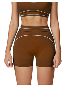 <b>Womens</b> High Waist Gym <b>Yoga</b> <b>Shorts</b> | Squat Proof Workout Biker <b>Shorts</b> | Custom Logo Fitness Training Activewear Manufacturer - Product Image 5