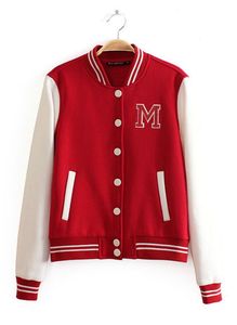 Chaquetas de Béisbol de Lana y Cuero Bordadas para Hombre, Chaquetas Universitarias Personalizadas con Letras, Chaquetas de Lana Personalizadas - Product Image 2