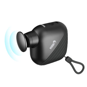 Mini pistola de masaje térmico de silicona portátil, masajeador de bolsillo para Fitness, Fascia muscular profunda negra, potenciador de pistola - Product Image 1