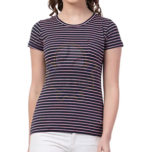 Camiseta Holgada de Manga Regular para Mujer, Estilo Urbano Ecológico, Tendencia de Moda de Verano, Diseño Personalizado de Primera Calidad - Product Image 4