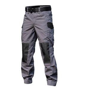 Vente en gros de pantalons cargo tactiques extensibles et respirants pour hommes avec logo personnalisé Accessoires de sport imperméables - Product Image 6