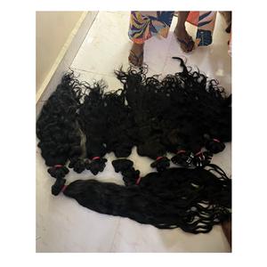 Proveedor de trama de cabello humano real brasileño alineado con cutícula Virgen sin procesar directamente de la India corte de templo para trama Genius - Product Image 6