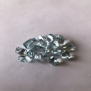 Piedra preciosa suelta de Aguamarina azul Natural de excelente calidad calentada 10-20 MM grado AAA excelente brillo Color IGI certificado para joyería - Product Image 6