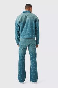 Veste en jean sur mesure de haute qualité pour hommes Veste en jean tendance de gros au design personnalisé pour hommes - Product Image 2