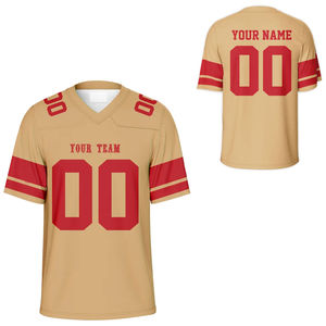 Camiseta de fútbol americano sublimada personalizada al por mayor, la mejor camiseta de fútbol americano sublimada personalizada - Product Image 6