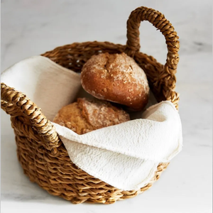 Cesta de prueba de banneton de pan de algas marinas naturales tejidas a mano RTS, cesta de frutas para cocina hecha en Vietnam, buen precio - Product Image 3