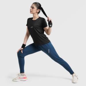 Minimalistic Women's T-<b>Shirt</b> (Black) Breathable Knitted <b>Y2K</b> Style Logo Diamond Decorations Cute Heart Character One Fits All - Product Image 3