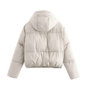 Veste imperméable à capuche pour femme, très vendue en hiver |   Manteau classique tendance |   Vêtement d'extérieur ample, épais et chaud pour amincir - Product Image 2