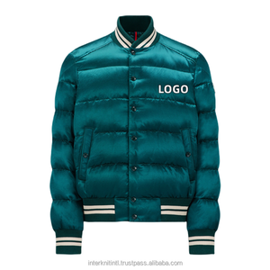 Blouson matelassé décontracté unisexe en polyester/coton épais et chaud avec capuche, style nouveau, patchwork enduit, vente en gros du fabricant - Product Image 4