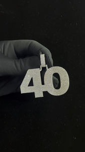 Pendentif diamant minimaliste en promotion avec chaîne dorée simple et brillance durable pour le bureau et les occasions décontractées - Product Image 6