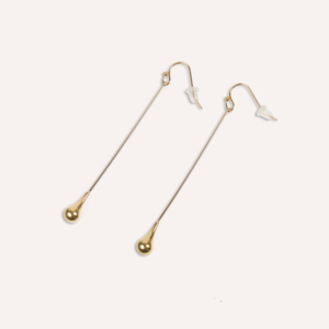 CUCOCUCA YXQ E214 Pendientes colgantes de acero inoxidable con diseño elegante dorado y chapado en oro para primavera/verano, envío en 48 horas a la UE - Product Image 2