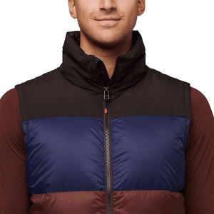 High Quality OEM Custom Thick <b>Lightweight</b> Waistcoat Warm Winter Casual Sleeveless Jacket Plus Size Outwear <b>Men's</b> Puffer <b>Gilets</b> - Product Image 5