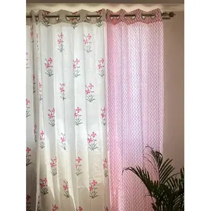 Cortinas de lino de algodón para sala de estar GOTS aprobado 100% dormitorio orgánico superventas Simple alto Blackout cortinas de lujo para ventanas