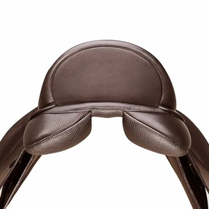 Selles de saut sans arçon personnalisées tendance avec logo, en cuir 100% de haute qualité, selle de cheval sans arçon de haute qualité - Product Image 2