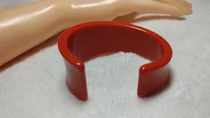 Premium Resin Bangles With Marble Finish Trendy Handmade Jewelry for Elegant Styling Unique Statement for Everyday Fashion - Product Image 4