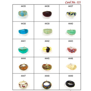 Perles de verre pour la fabrication de bracelets, bagues attrayantes pour la fabrication de bijoux, accessoires - Product Image 5