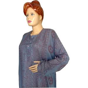 KVR de alta calidad Om Kurta 100% tela de algodón de alta calidad precios al por mayor ropa Lisa personalizada Anti Technics estilo de artículo para exportación - Product Image 1