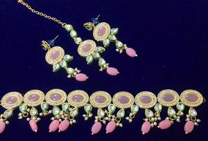 Conjunto chapado en oro de 14K de Moda Africana de inspiración India Collar de cobre vintage hecho a mano - Product Image 6