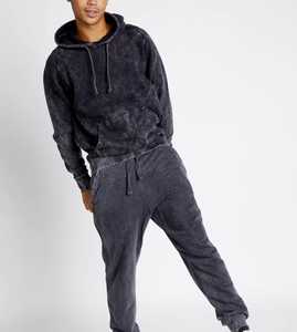 Sudadera con Capucha Gruesa Lavada al Ácido, Personalizable, Lisa, Gruesa, Estilo Urbano, Sudadera Extra Grande Vintage Lavada para Hombre - Product Image 1