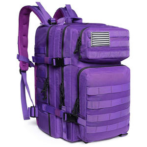 Mochila táctica elegante al aire libre con logotipo personalizado impresión bordado senderismo Camping bolsa de viaje OEM fabricante proveedor - Product Image 1