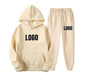 Conjunto Deportivo Unisex de Otoño, Transpirable, 100% Algodón Ecológico, Sudadera con Capucha Informal y Pantalones Deportivos, Diseño 2 en 1 - Product Image 5