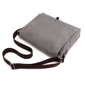 Sac à bandoulière multifonctionnel en toile tendance, imperméable, pour voyage en extérieur, avec fermeture éclair, vente en gros directe du Vietnam - Product Image 3