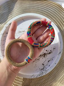 Brazalete de abeja con cuentas hecho a mano-Brazalete para mujeres y niñas - Product Image 6