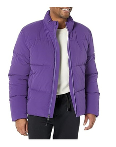 Chaqueta acolchada de secado rápido impermeable ligera y empaquetada personalizada para hombre, última temporada de invierno, cierre de cremallera, soporte vaquero con capucha, nuevo - Product Image 1