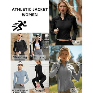 Chaquetas Ajustadas de Yoga para Mujer, Acabado Metálico, Superficie Brillante y Reflectante, Ropa de Discoteca, Estilo Glamuroso, Atuendo de Noche - Product Image 4