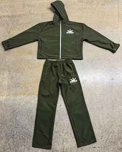 Ensemble sweat-shirt et pantalon de survêtement personnalisé OEM, fabricant de survêtement, sweat-shirt ample en molleton, ensemble de survêtement surdimensionné en coton pour hommes - Product Image 3