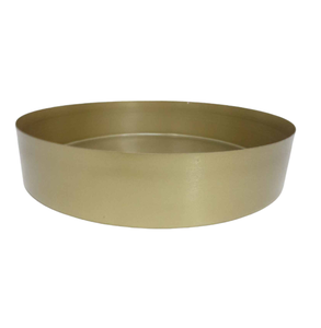 Bol de service rond en fer couleur noir mat bol à salade et à fruits de style américain de grande taille pour vaisselle faite à la main - Product Image 2