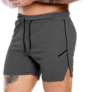 Shorts d'été pour hommes en gros 100% coton confortable ample en plein air course couleur unie hommes Shorts en coton - Product Image 2
