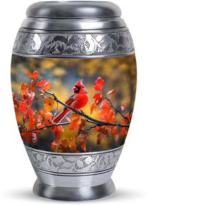 Golden Fairy Angel Venta caliente precios bajos urnas de cremación para adultos de latón con grabado hecho a mano urna funeraria de latón hecha en la India 2024 - Product Image 6