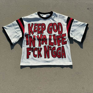 T-shirt tricoté sur mesure en coton pour hommes tissu pur coton fournisseur OEM respirant doux t-shirt décontracté à manches courtes - Product Image 5