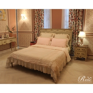 Cama de Madera de Caoba para Hotel, Probada y Comprobada en su Resistencia y Durabilidad, Número de Serie 1355, Diseño Clásico Vintage - Product Image 2