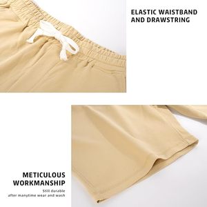 OEM Wholesale Cotton <b>Fleece</b> Custom Printed <b>Shorts</b> Breathable Gym Sport <b>Shorts</b> For <b>Men</b> - Product Image 4