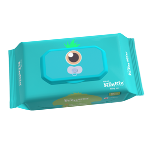 Toallitas húmedas Kinkin para limpieza de bebés Toallitas para bebés Ventas a granel no tejidas Kinkin 100 piezas toallitas húmedas de Agua purificada de tela - Product Image 3