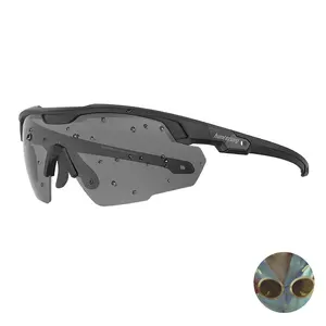 High quality anti-fog high impact rated PC flexible bike sunglasses for running