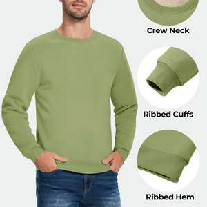 Sweats à capuche de vêtements de sport en tissu de fitness doux lourd pour homme, sweat-shirt de qualité respirante 100% coton pour hommes - Product Image 5