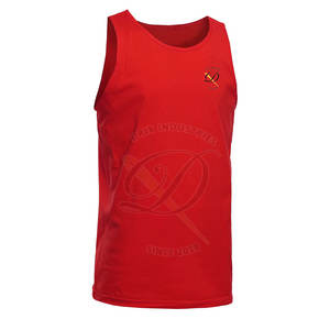 OEM Hombres Casual Tank Top Último Diseño Oversize Transpirable Tejido de punto Alto Fabricante Bajo Precio - Product Image 3