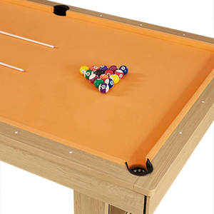 Mesa de Juego Multiusos 3 en 1, Billar, Ping Pong, Mesa de Comedor, Muebles Elegantes y Duraderos, Perfectos para la Sala de Juegos del Hogar, Diversión desde India - Product Image 5