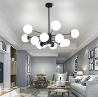 Lustre moderne rond à LED pour plafond, directement de l'usine, pour la maison, livraison rapide.