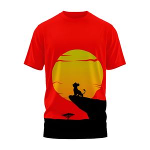 T-shirt imprimé personnalisé en gros, impression par sublimation intégrale, tissu léger à séchage rapide, manches courtes, pour marque de mode - Product Image 1