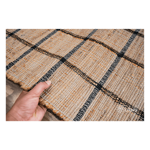 Tapis en jute fait main tapis en Fiber naturelle écologique pour salon chambre à coucher salle à manger décor à la maison approvisionnement en gros en vrac - Product Image 2
