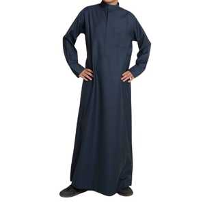 Producto Más Vendido, Ropa Islámica, Thobe para Hombre, Jubba Árabe Musulmana, Precio al por Mayor, Ropa Casual, Jubba para Hombre en Existencia - Product Image 1