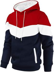 Pull-over d'hiver unisexe personnalisé, sweats à capuche en coton polaire, sweats grande taille, imprimé ODM surdimensionné, teint uni pour hommes femmes automne - Product Image 2