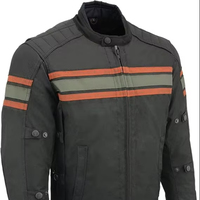 Vestes de moto en cuir textile Luxe Motion conçues pour protéger et impressionner les motards à la recherche d'un style moderne raffiné