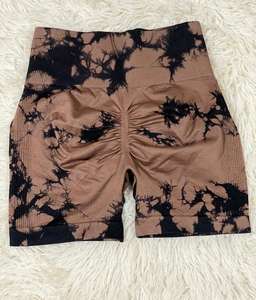 Shorts Deportivos de Cintura Alta para Mujer, Personalizados, de Alta Elasticidad, Secado Rápido, para Yoga, Premium, Spandex/Nailon, Elásticos en 4 Direcciones, Cómodos - Product Image 6