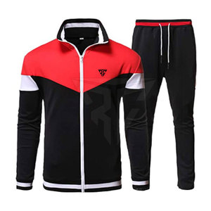 Conjunto Deportivo Personalizado para Hombre, 100% Algodón, Nuevo Diseño, Patrón Sólido, Dos Piezas, Invierno, Ecológico, Secado Rápido, Resistente al Viento - Product Image 1