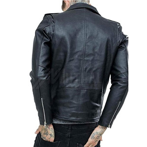 Chaquetas de cuero para hombre de calidad superior más vendidas, ropa informal de invierno en colores sólidos - Product Image 2